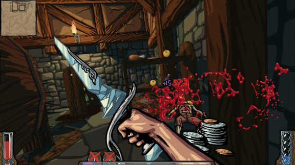 V ručně malované roguelike Slasher’s Keep si dobře zašermujete