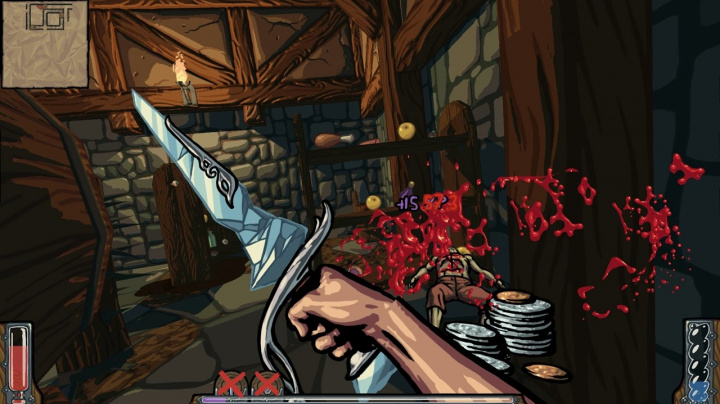 V ručně malované roguelike Slasher’s Keep si dobře zašermujete