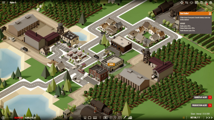 Budovatelsko-ekonomická strategie Rise of Industry je v early accessu