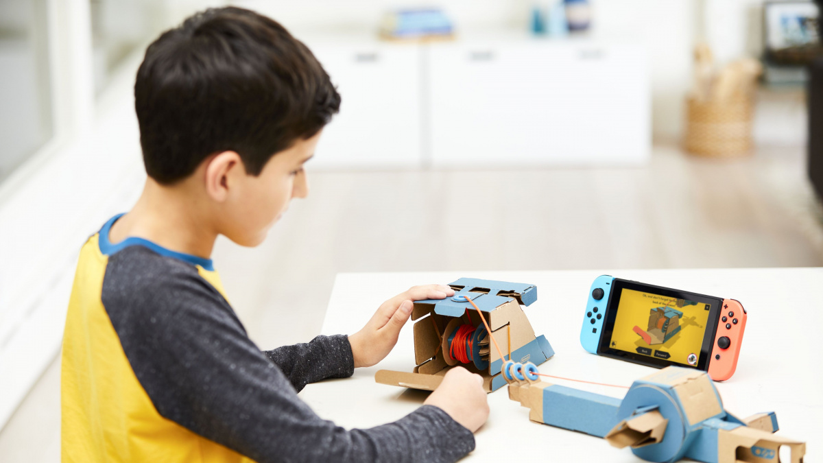 Nintendo odhaluje kouzlo a důvtip kartonových hraček Labo