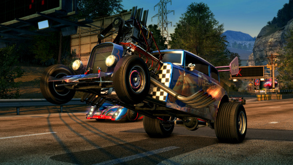 Vrací se skvělá závodní arkáda Burnout Paradise v remasterované verzi