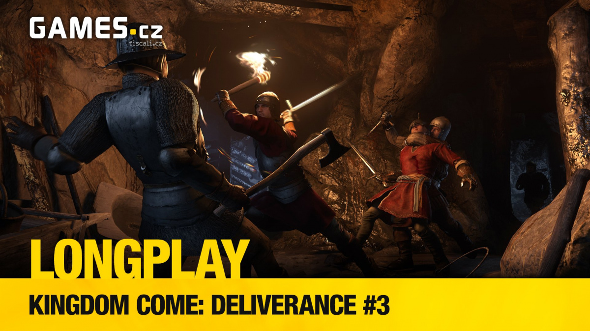 LongPlay – Kingdom Come: Deliverance #3: Jindra zlodějem i rytířem