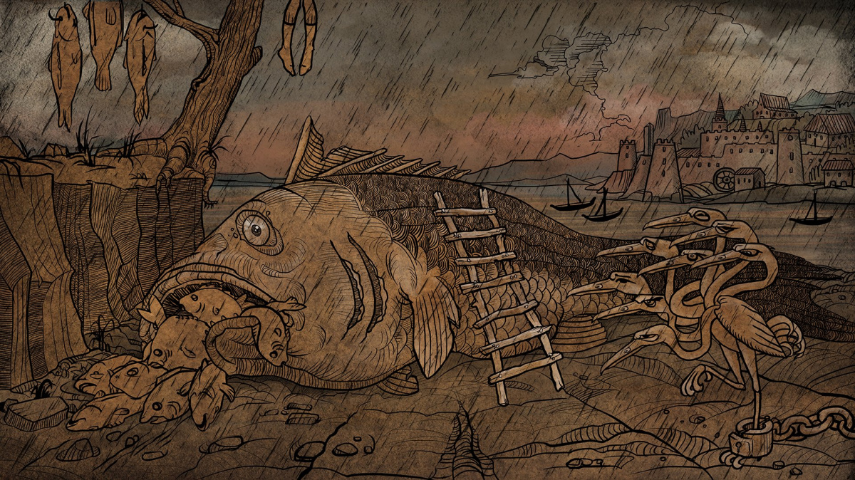 Polská adventura Apocalipsis láká na grafiku jako ze středověkého kodexu a kapelu Behemoth