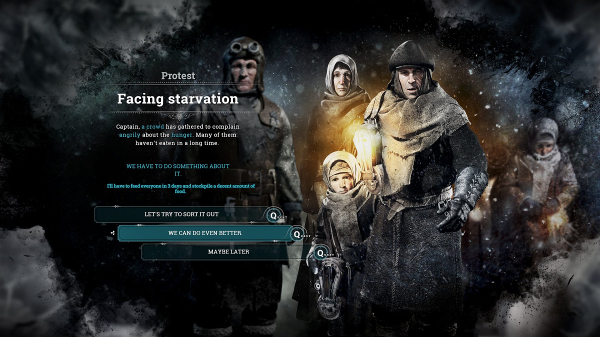 Zima, hlad a dětská práce. Právě vydaný budovatelský survival Frostpunk umí nalákat