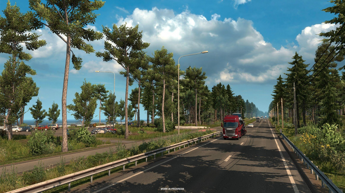 Další rozšíření mapy v Euro Truck Simulator 2 vás vezme do Pobaltí
