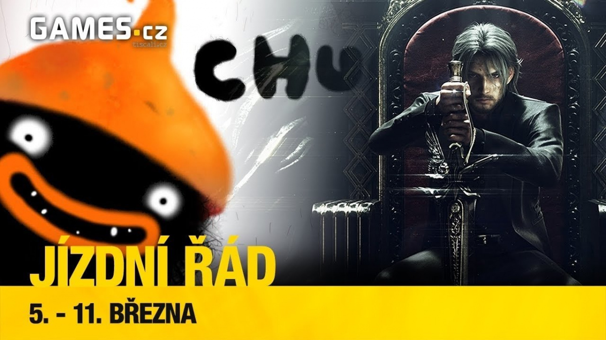 Jízdní řád na další týden - český Chuchel i japonské FF