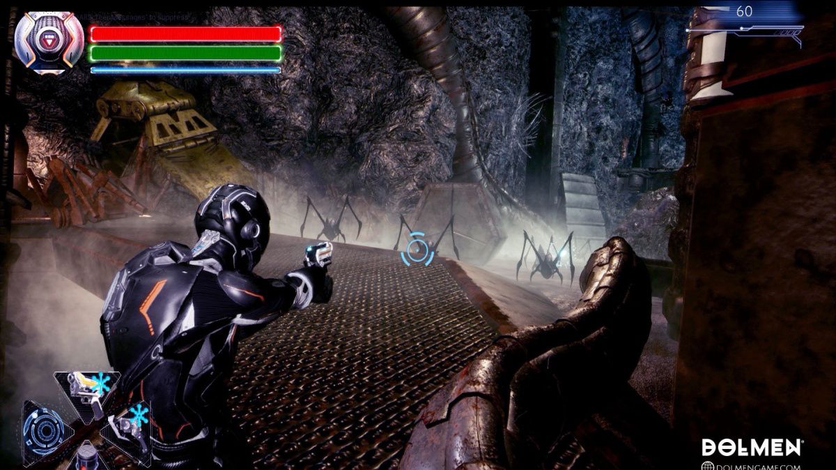 Akční hororová mlátička Dolmen vás zavede na cizí planetu plnou extrémně nebezpečných nepřátel