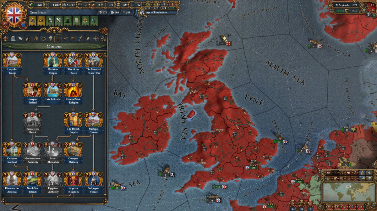Vydání vylepšených Britských ostrovů pro Europa Universalis IV doprovází důležitý update