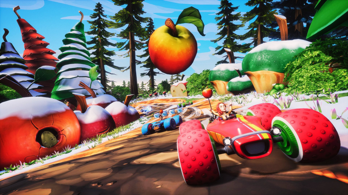 Dělej džus, ne válku. V létě přifrčí ovocné závody All-Star Fruit Racing
