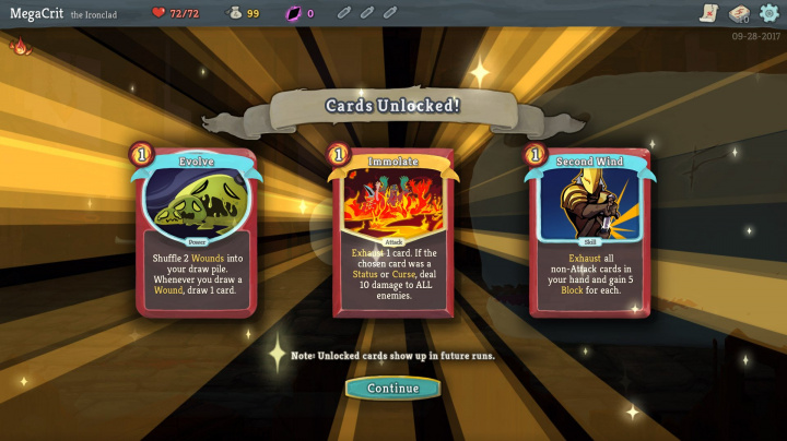 Největší slast ve Slay the Spire? Ničení vlastních kartiček