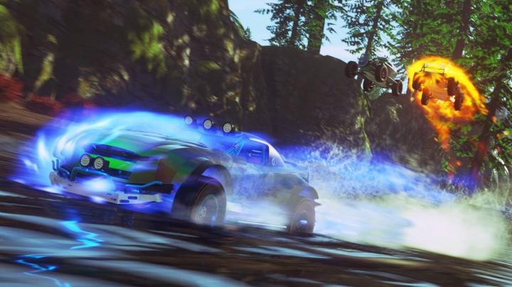 Arkádové závody Onrush předvádí osm typů zkázonosných vozidel