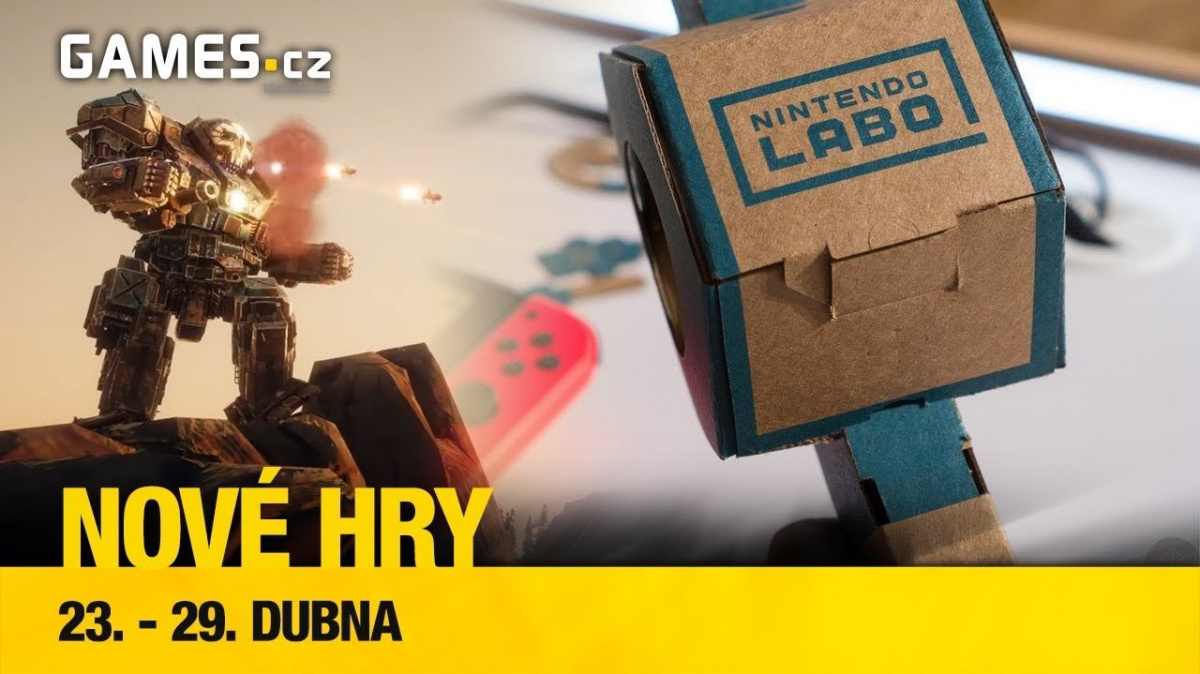 Nové hry, které vyjdou v příštím týdnu