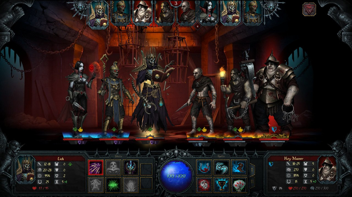 V temném RPG Iratus: Lord of the Dead si z kusů padlých nepřátel poskládáte zombie