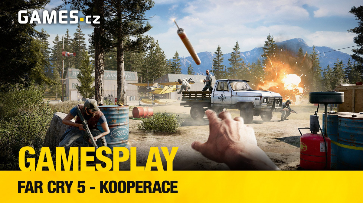 GamesPlay – Far Cry 5 – kooperace Honzy a Gábiny