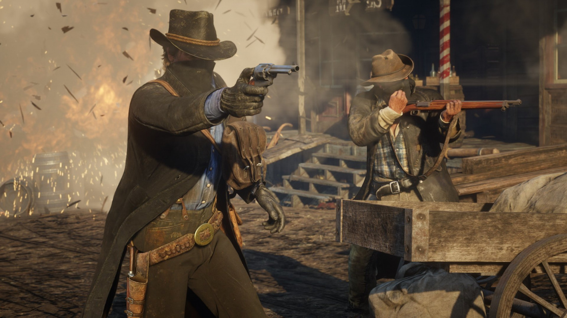 První záběry z hraní Red Dead Redemption II ukazují obrovský svět a vedení gangu