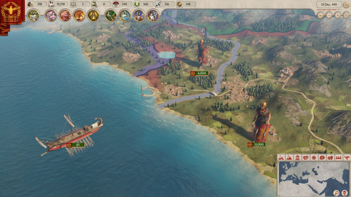 Příští velká strategie od tvůrců Crusader Kings II míří do starého Říma