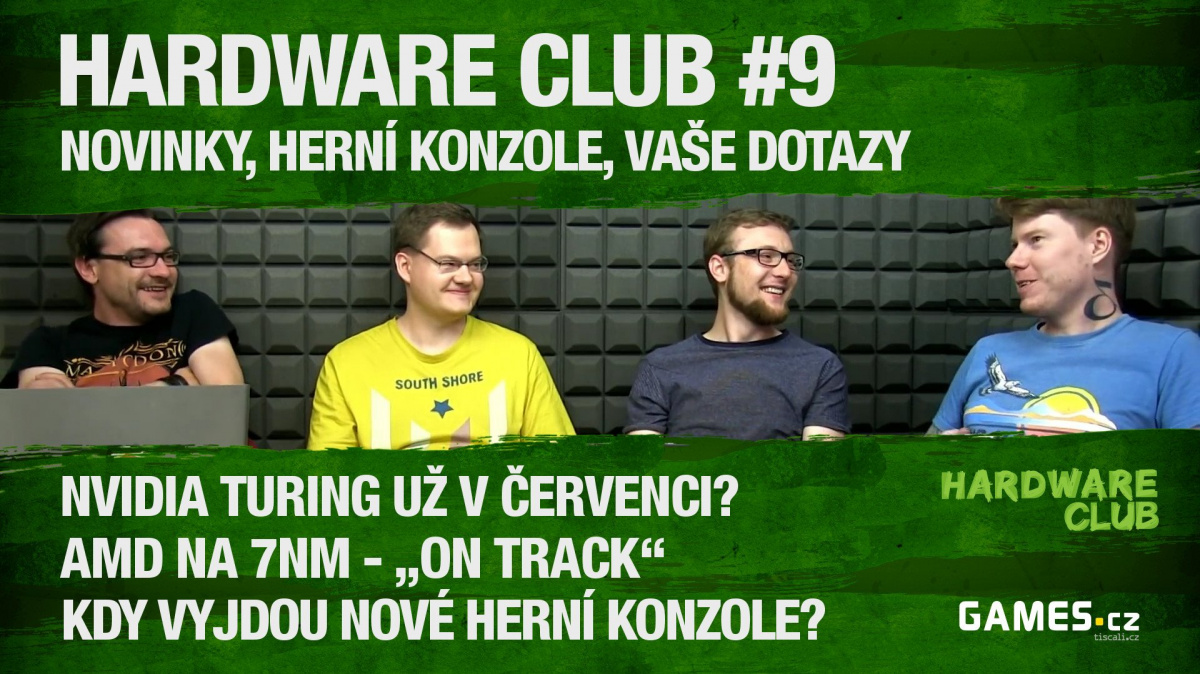 Hardware Club #9: Novinky, herní konzole, vaše dotazy