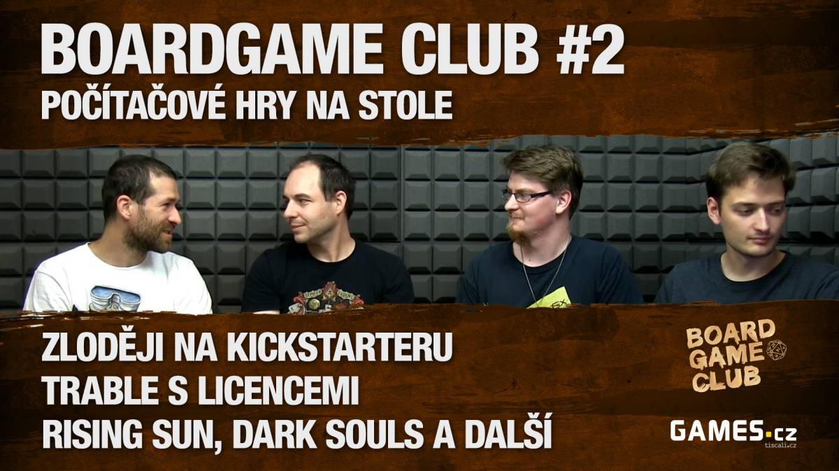 BoardGame Club #2: Stolní adaptace videoher s Michalem Ekrtem