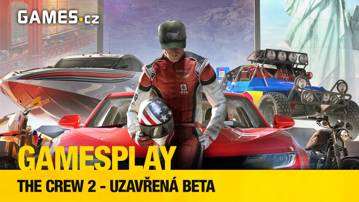 GamesPlay - hrajeme uzavřenou betu závodní arkády The Crew 2