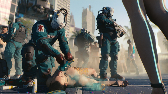 Cyberpunk 2077 doprovodí komiks o jeho trauma týmu