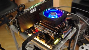 RGB LED chladiče AMD Ryzen