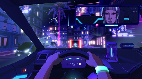 Neo Cab z vás udělá poslední taxikářku v neonovém velkoměstě
