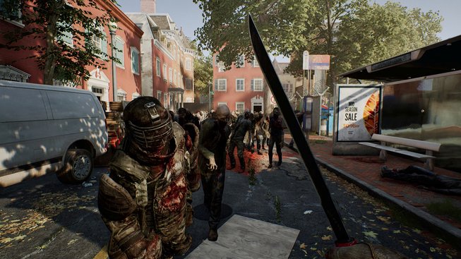 Kooperace Overkill’s The Walking Dead ukázala dvacet minut kosení zombíků
