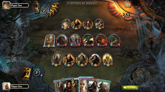Počítačová verze vynikající LotR: The Card Game vypráví příběhy ze Středozemě