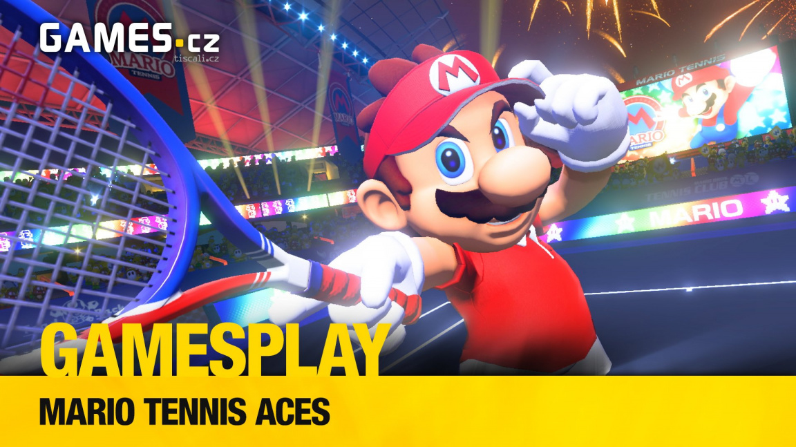 GamesPlay - hrajeme sportovní taškařici Mario Tennis Aces