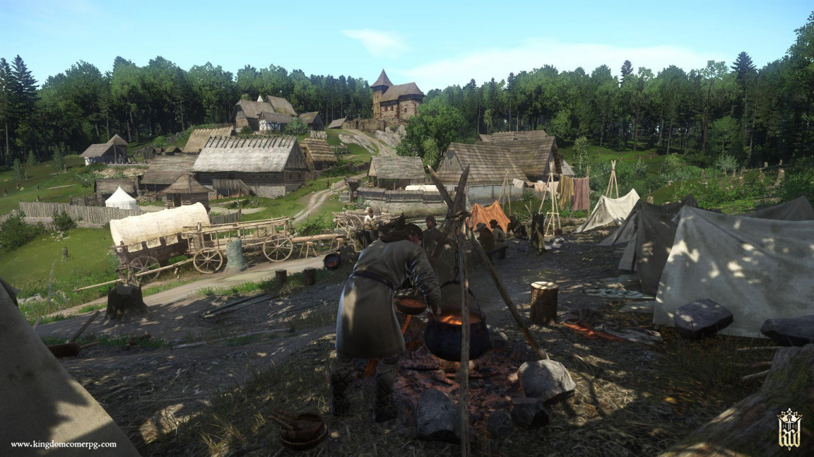 V Kingdom Come si díky prvnímu placenému DLC postavíte vlastní vesnici