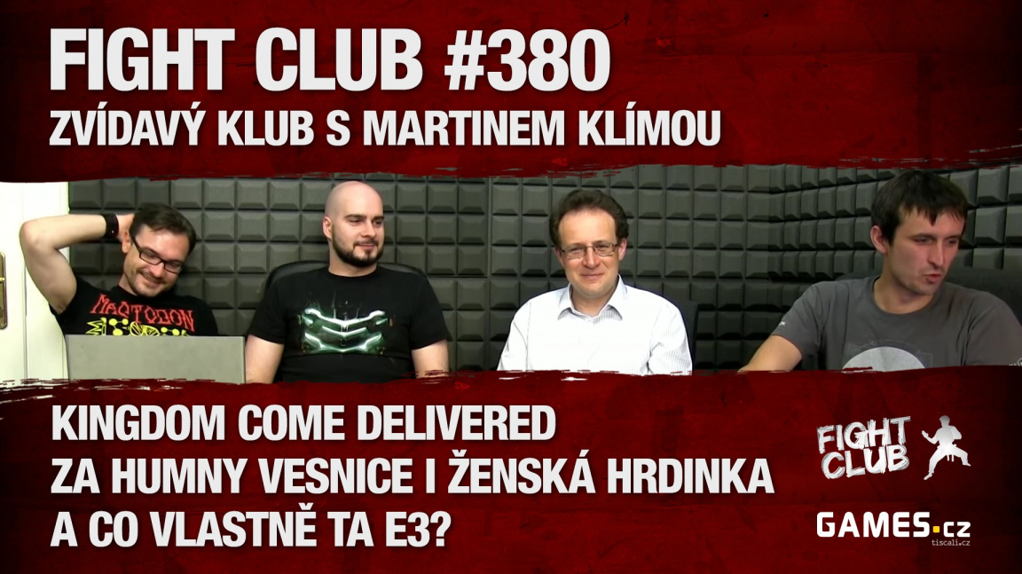 Fight Club #380: Zvídavý klub s Martinem Klímou