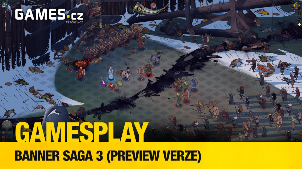 GamesPlay – The Banner Saga 3 (preview verze)