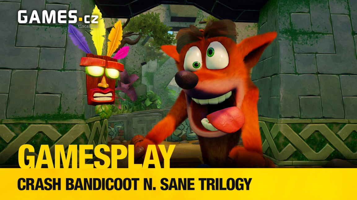GamesPlay – hrajeme PC verzi luxusního remaku Crashe Bandicoota