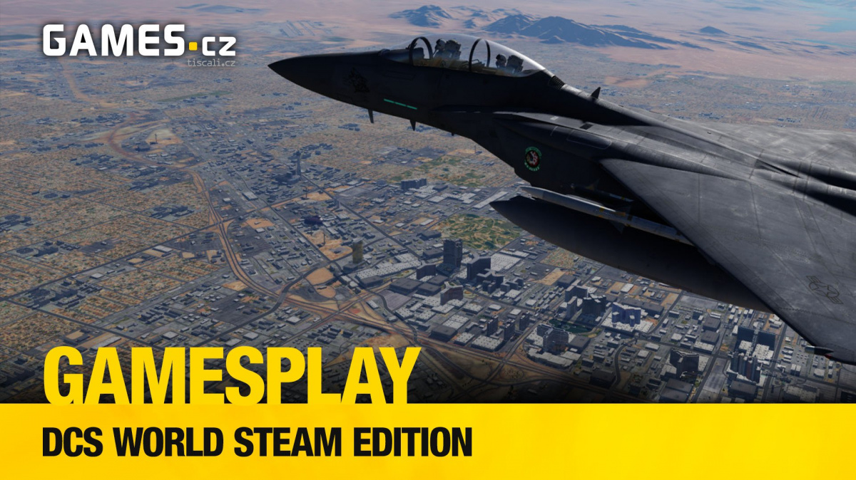 Čtenářský GamesPlay – hrajeme komplexní vojenský simulátor DCS World