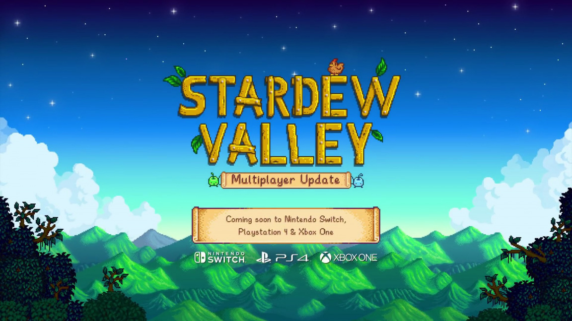 Multiplayer Stardew Valley vám brzo dovolí pozvat na farmu tři kamarády