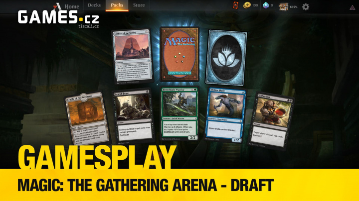 GamesPlay – hrajeme zábavný mód Draft v Magic: The Gathering Arena a rozdáváme klíče