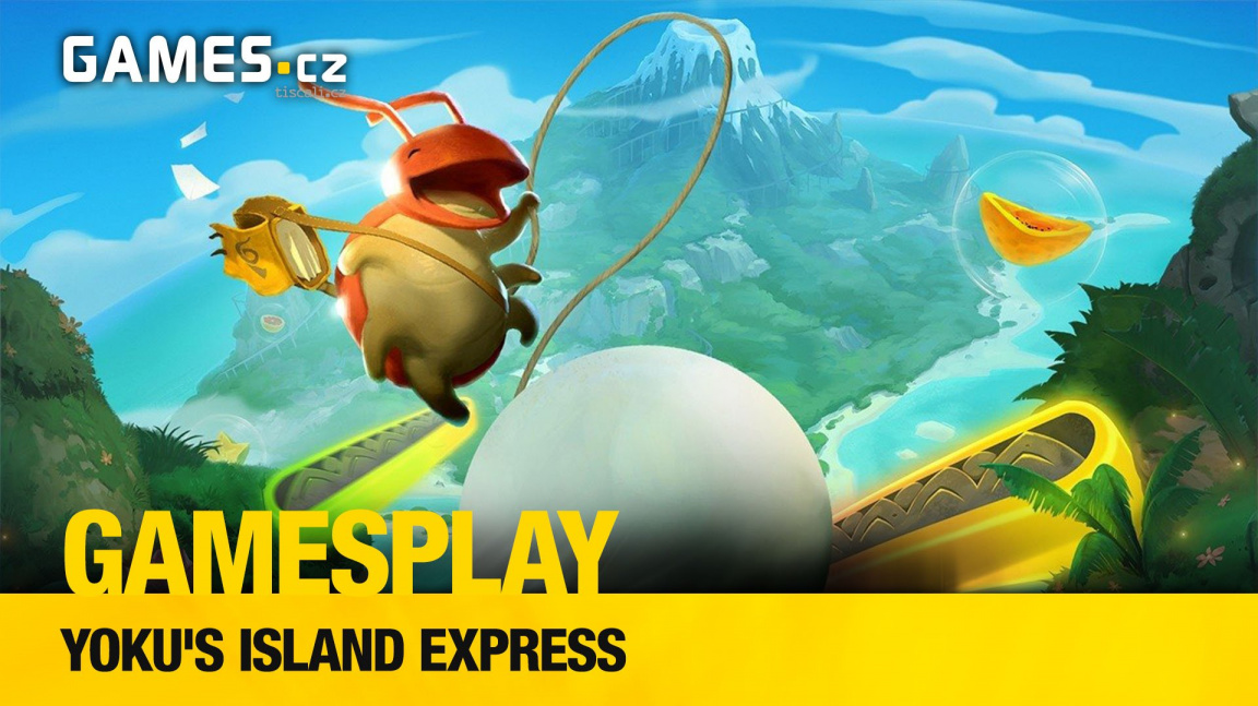 GamesPlay - hrajeme pinballovou plošinovku Yoku’s Island Express