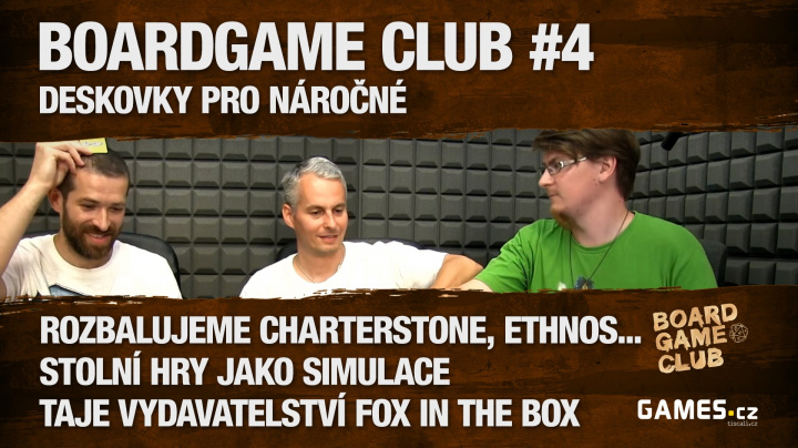 BoardGame Club #4: Simulační hry s Davidem Hanáčkem