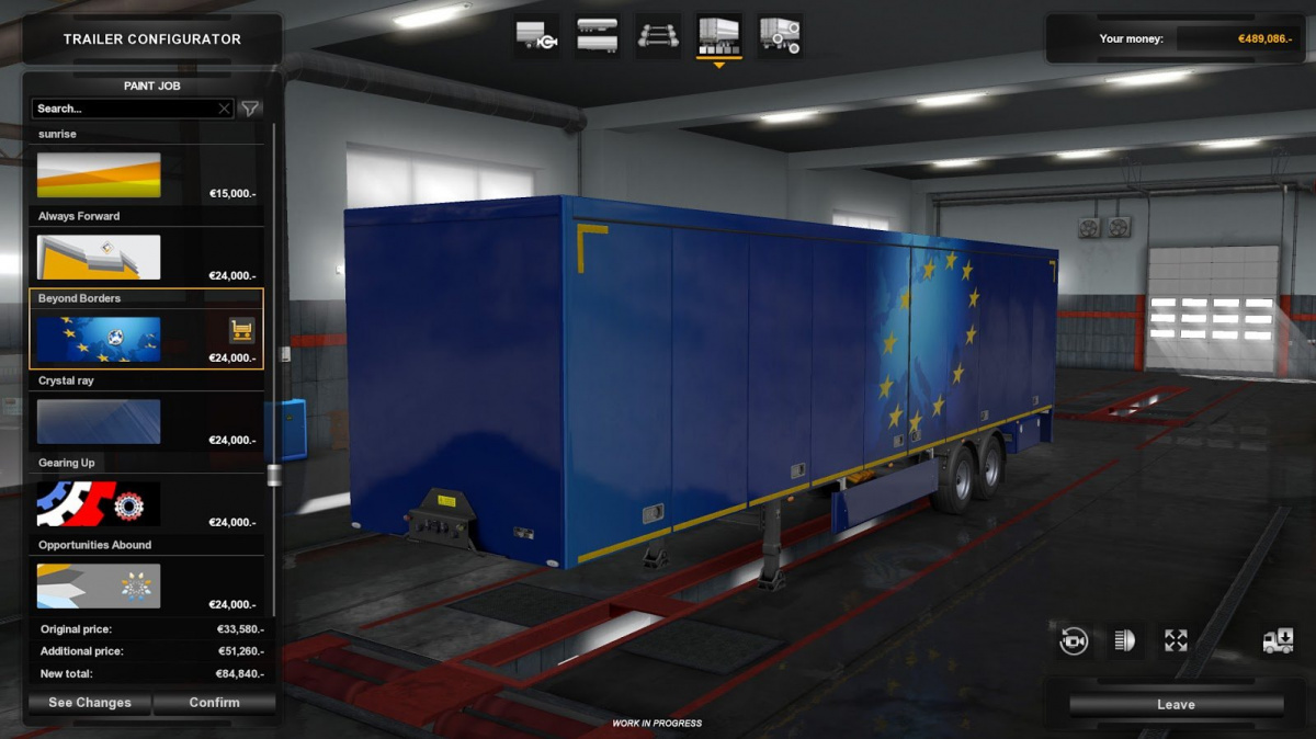 Příští update pro American a Euro Truck Simulator z vás udělá majitele návěsů