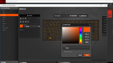 Klávesnice SteelSeries notebooku MSI GS65