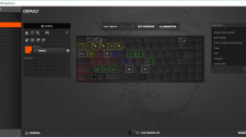 Klávesnice SteelSeries notebooku MSI GS65