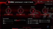 Aplikace MSI (GS65 8RF)