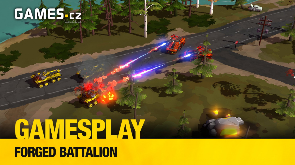 Čtenářský GamesPlay - hrajeme realtime strategii Forged Battalion