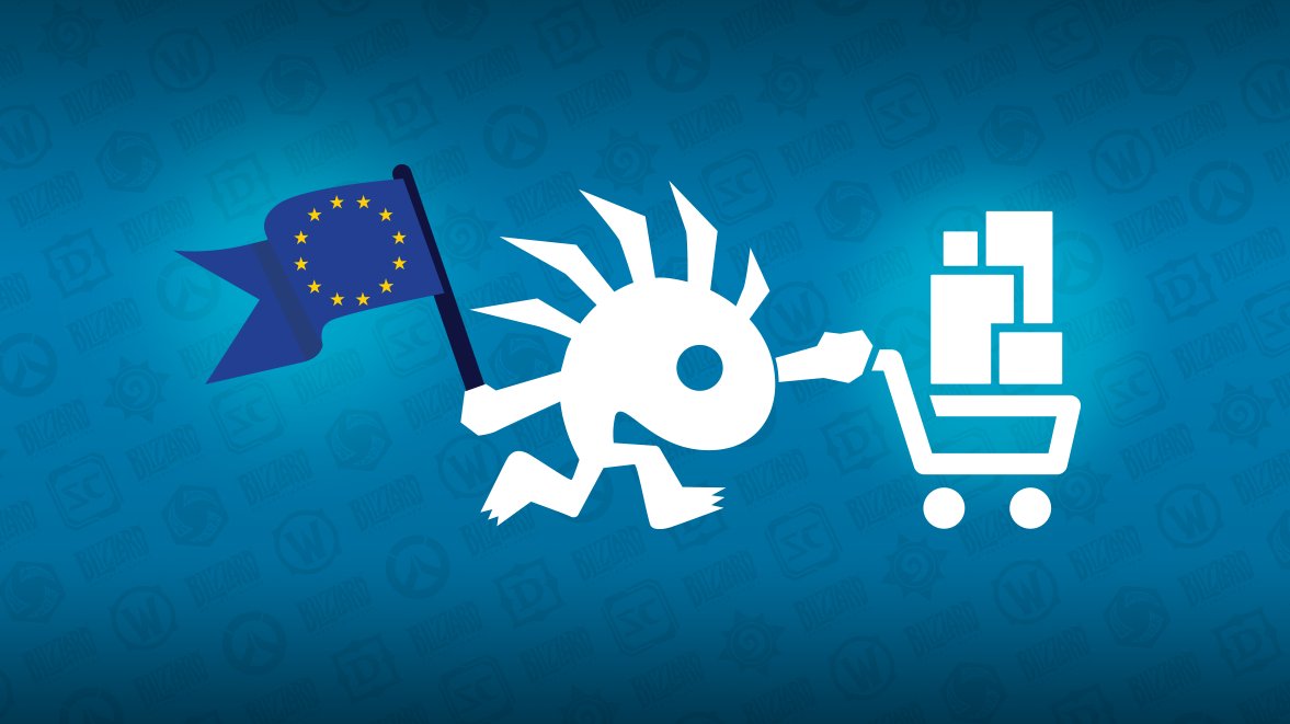 Blizzard spustil speciální obchod pro evropské zákazníky