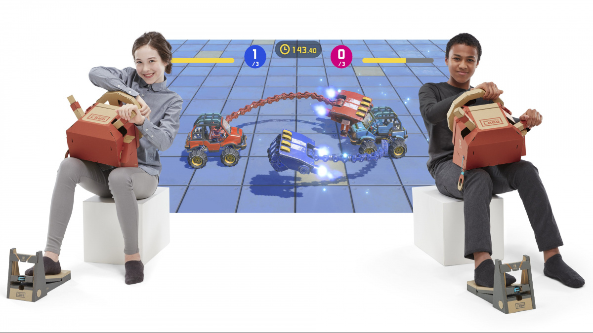 Nintendo představuje zatím nejpromakanější Labo: Vehicle Kit