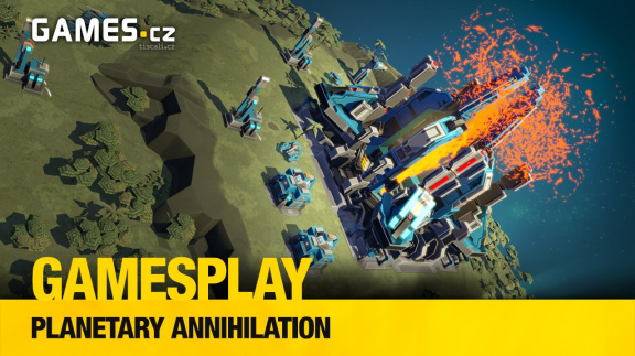 Čtenářský GamesPlay – hrajeme RTS Planetary Annihilation