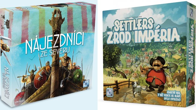 Jak se hraje ve dvou: Nájezdníci ze severu a Settlers: Zrod impéria