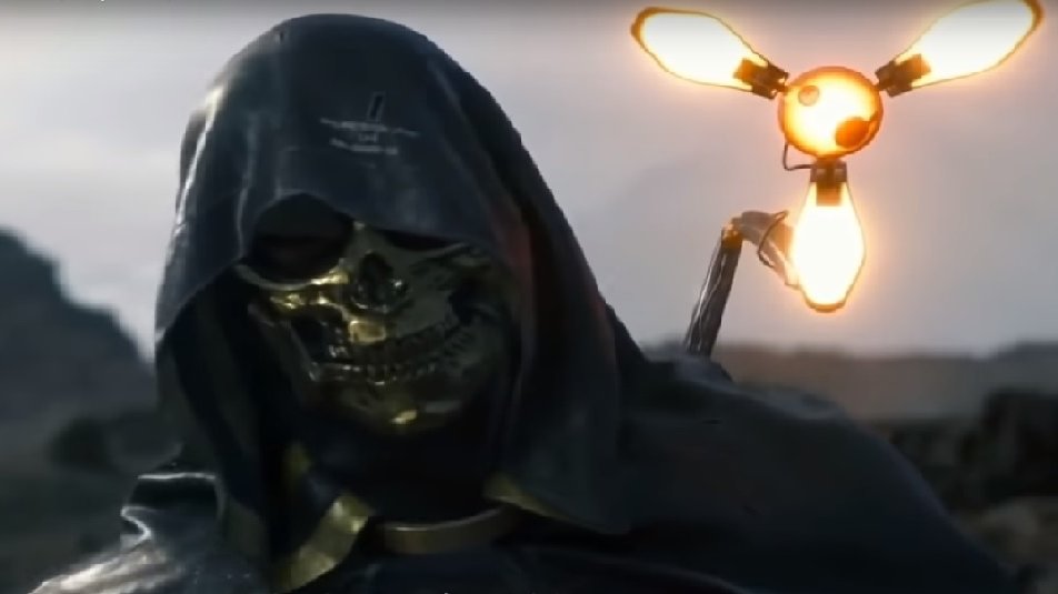 Trailer na Death Stranding představuje Troye Bakera jako muže se zlatou maskou