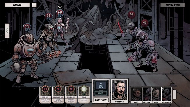 Vyšel „vesmírný Darkest Dungeon“ Deep Sky Derelicts