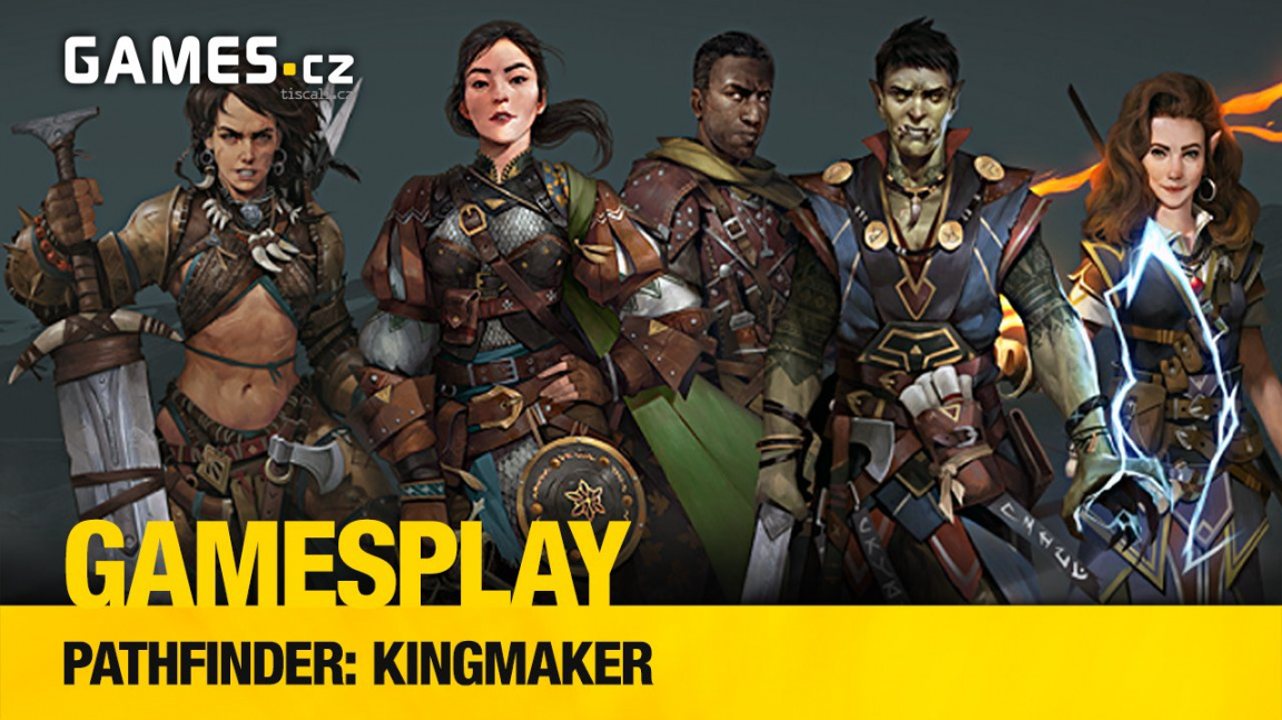 GamesPlay – hrajeme obří RPG Pathfinder: Kingmaker